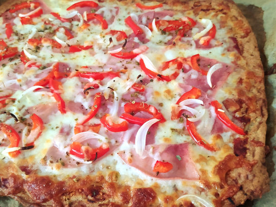 Keto Protein Pizza Crust With Tuna