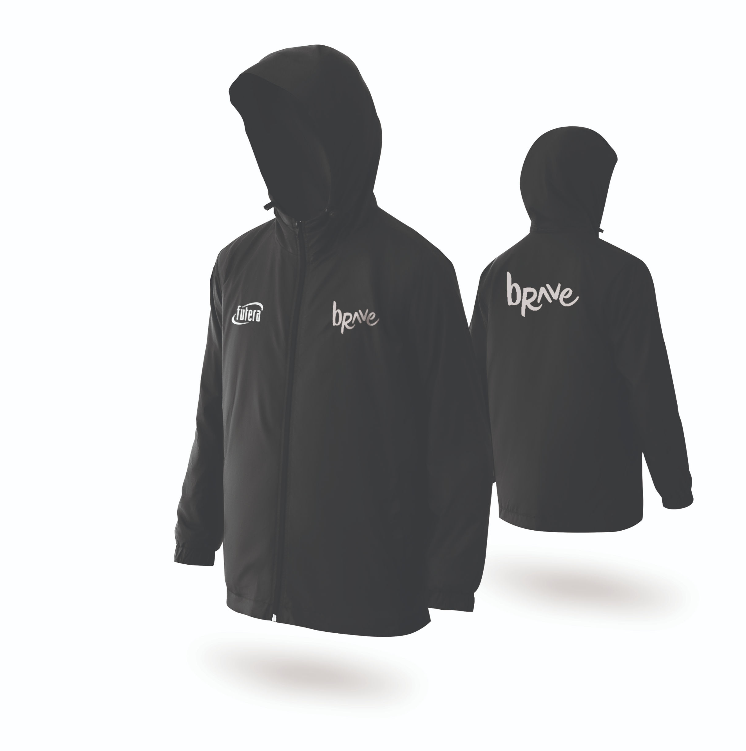TEAM BRAVE RAIN JACKET - ADULT