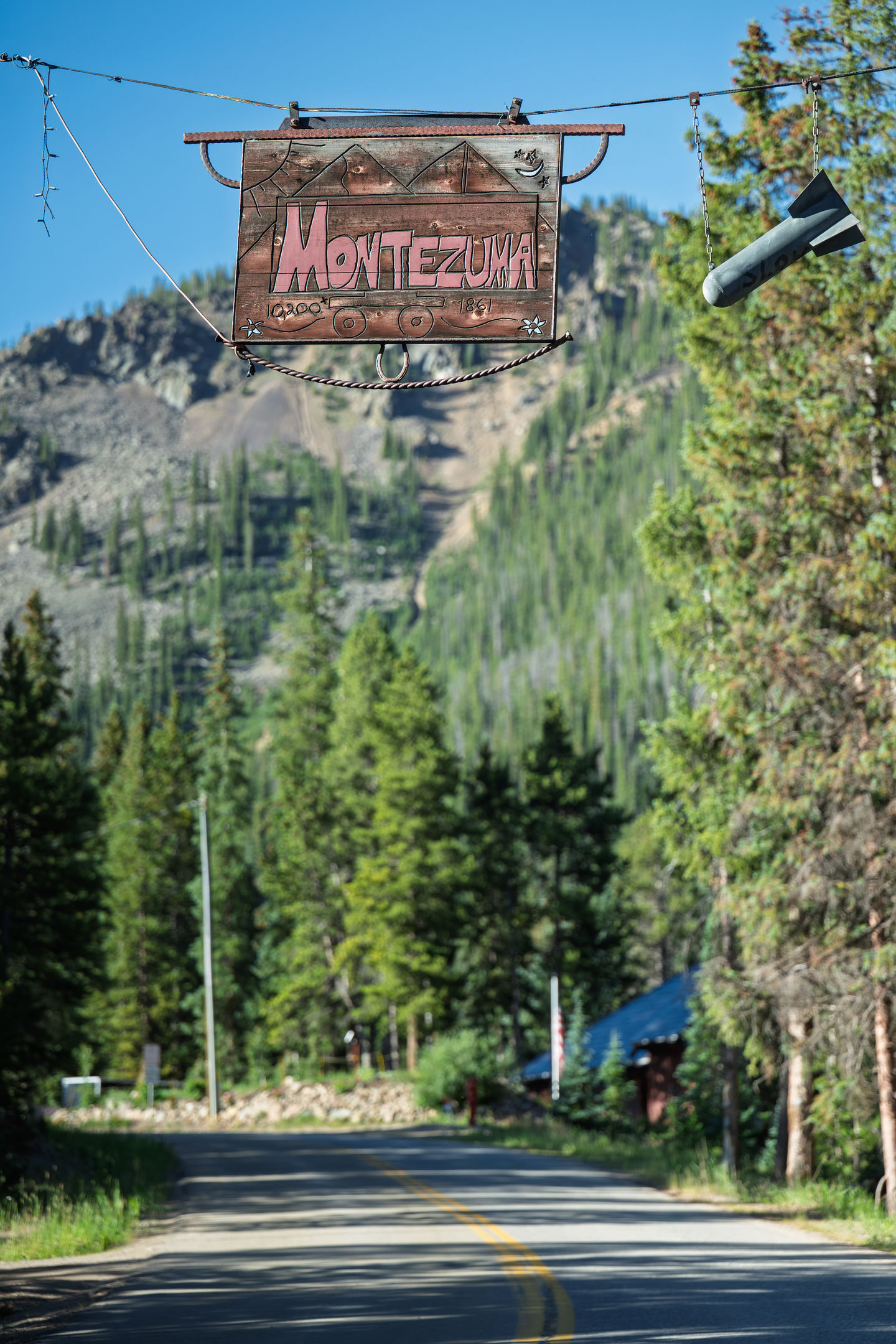 A bride and groom look into each other's eyes in their montezuma colorado wedding