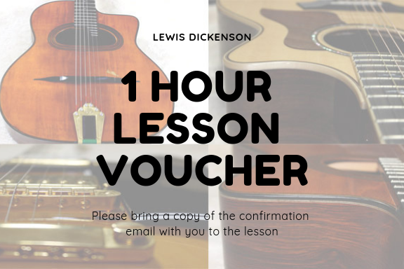 1 hour Music Lesson Voucher