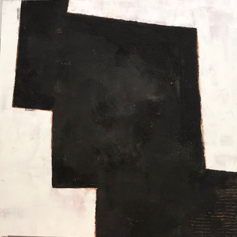 oil and wax on wooden panel