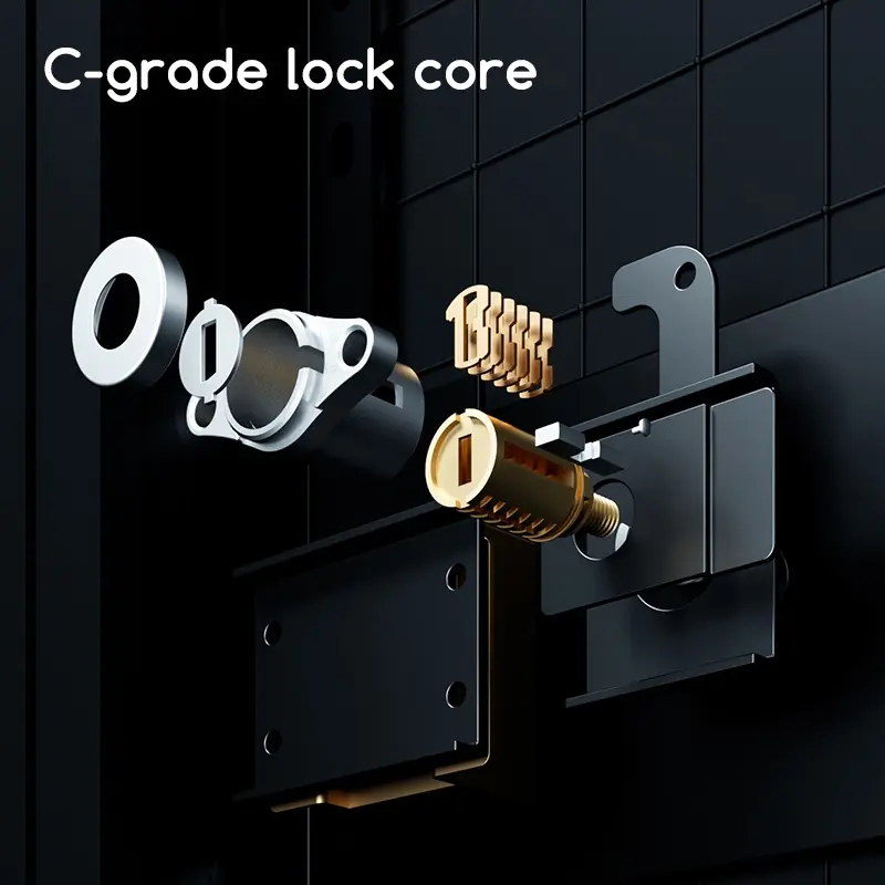 Thumbnail: Deli Safe Box ET570 Brankas Digital ET 570 Panel Touchscreen Kunci & Password Uk