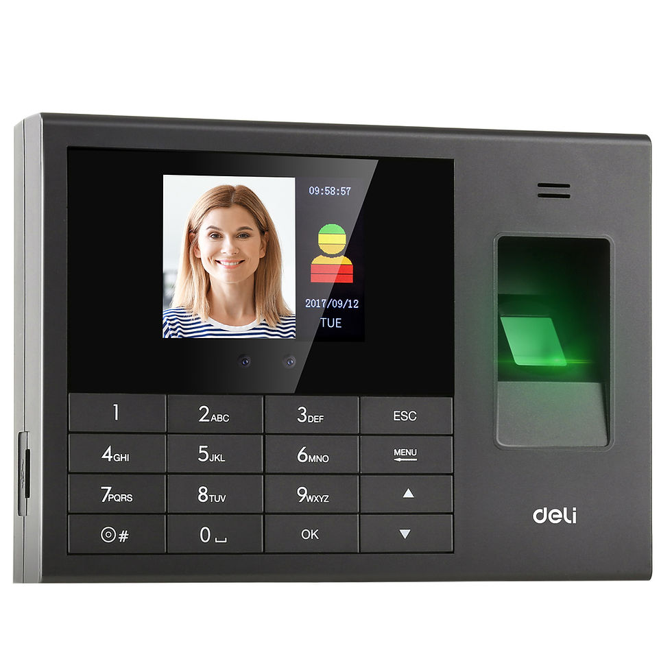Thumbnail: Deli E3765 Mesin Absensi Wajah dan Sidik Jari Fingerprint