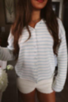 Seaside Stripe Cardigan