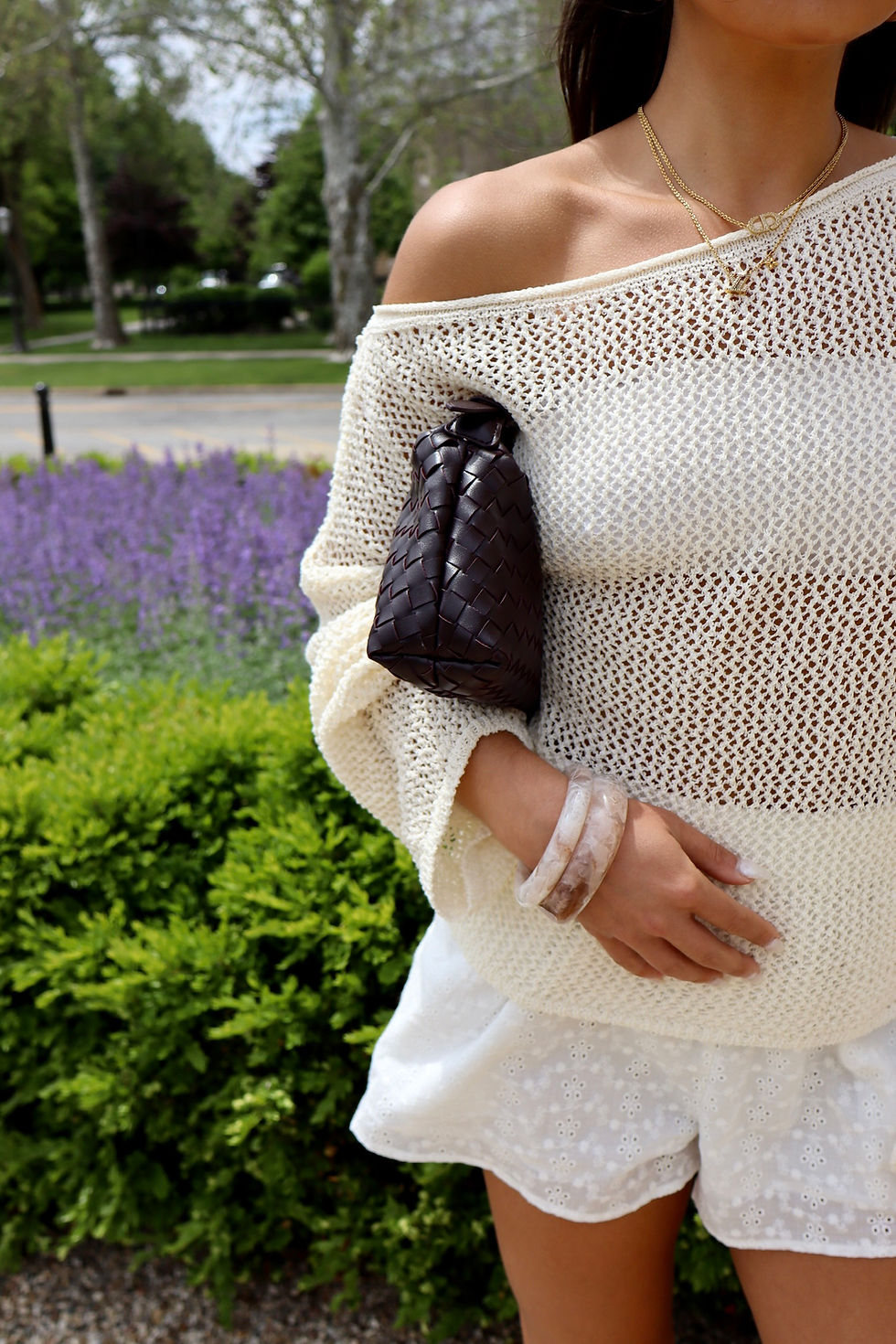 Thumbnail: Audrey Shoulder Bag - Chocolate