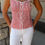 Thumbnail: Sweetheart Gingham Top - Red