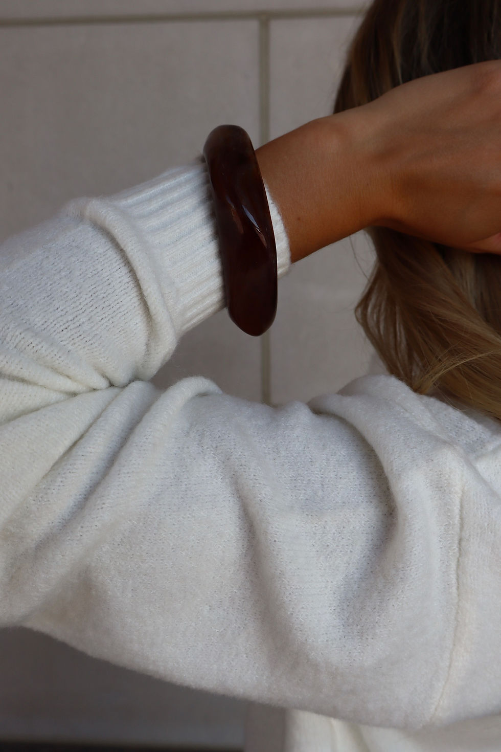 Thumbnail: The Arden Bangle - Brown