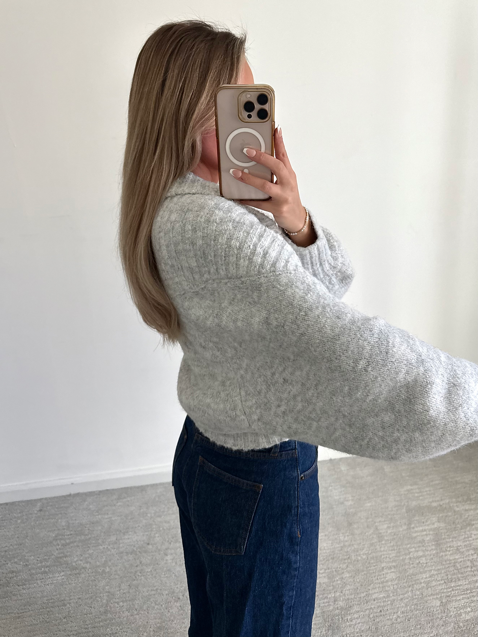 Thumbnail: Cozy Gray Cardigan