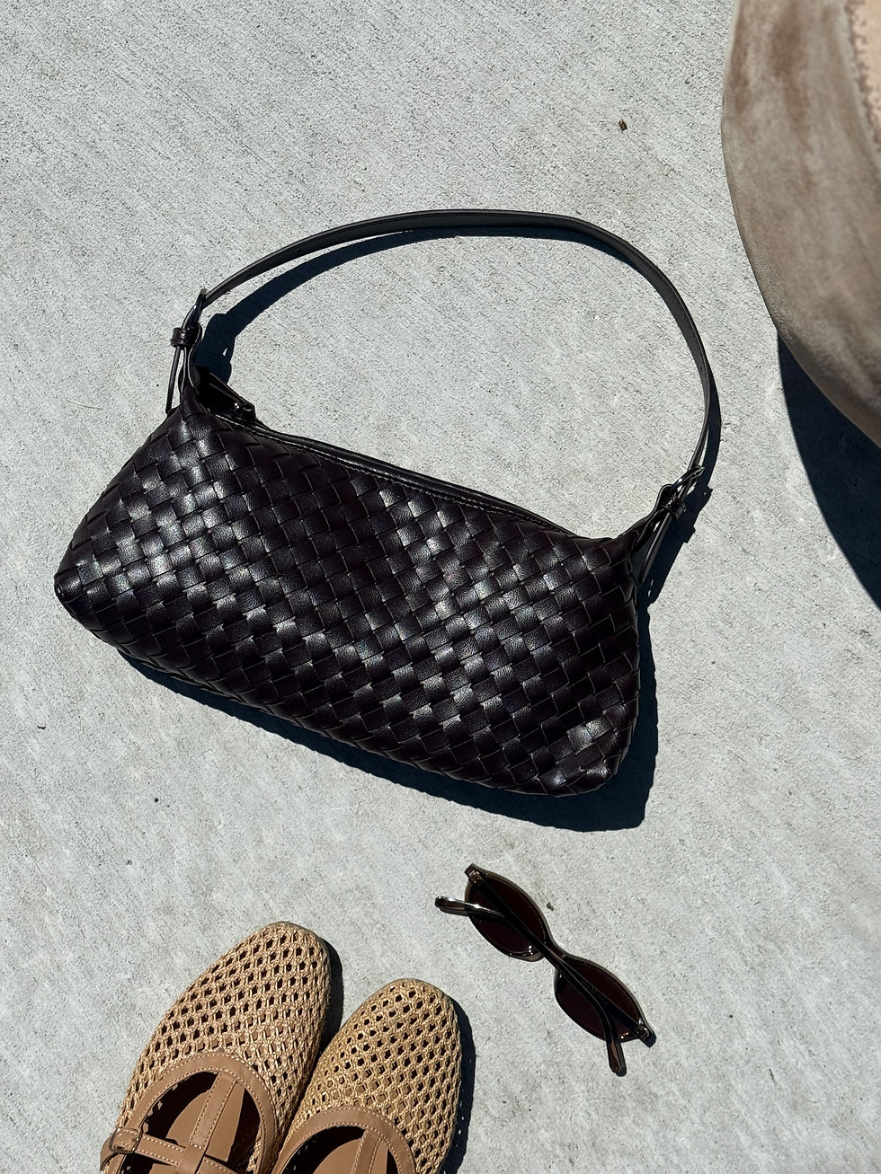 Thumbnail: Audrey Shoulder Bag - Chocolate