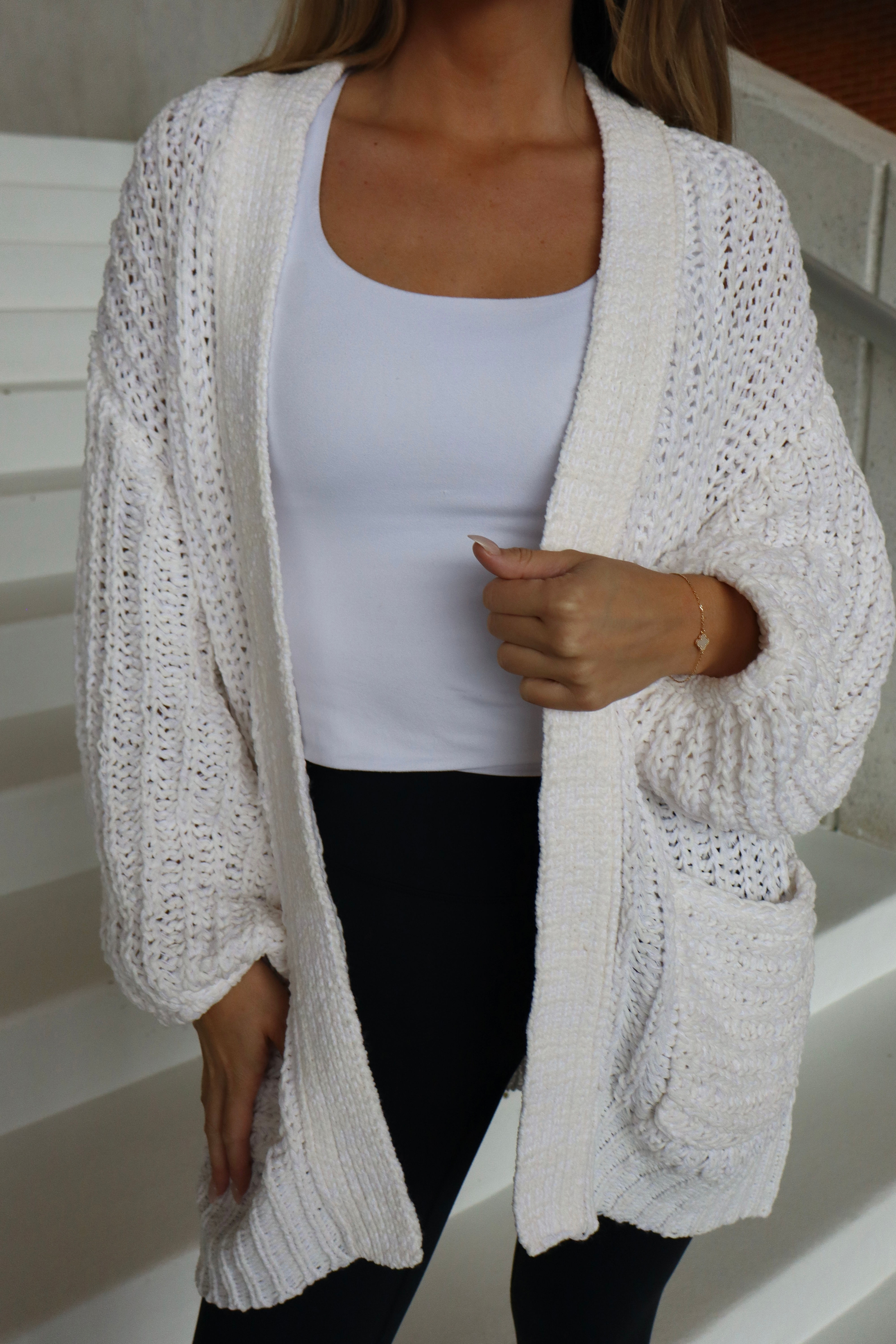 The Comfort Cardigan - Cream