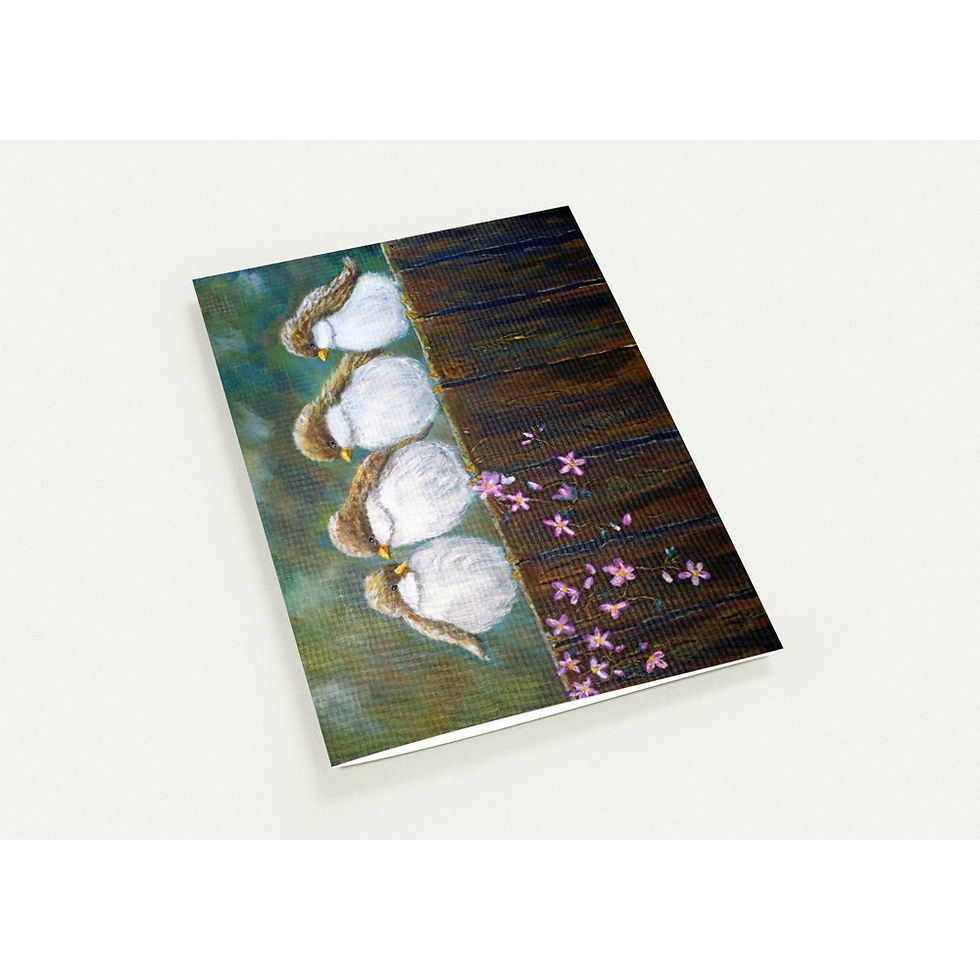Thumbnail: Soft Days - Pack of 10 Greeting Cards