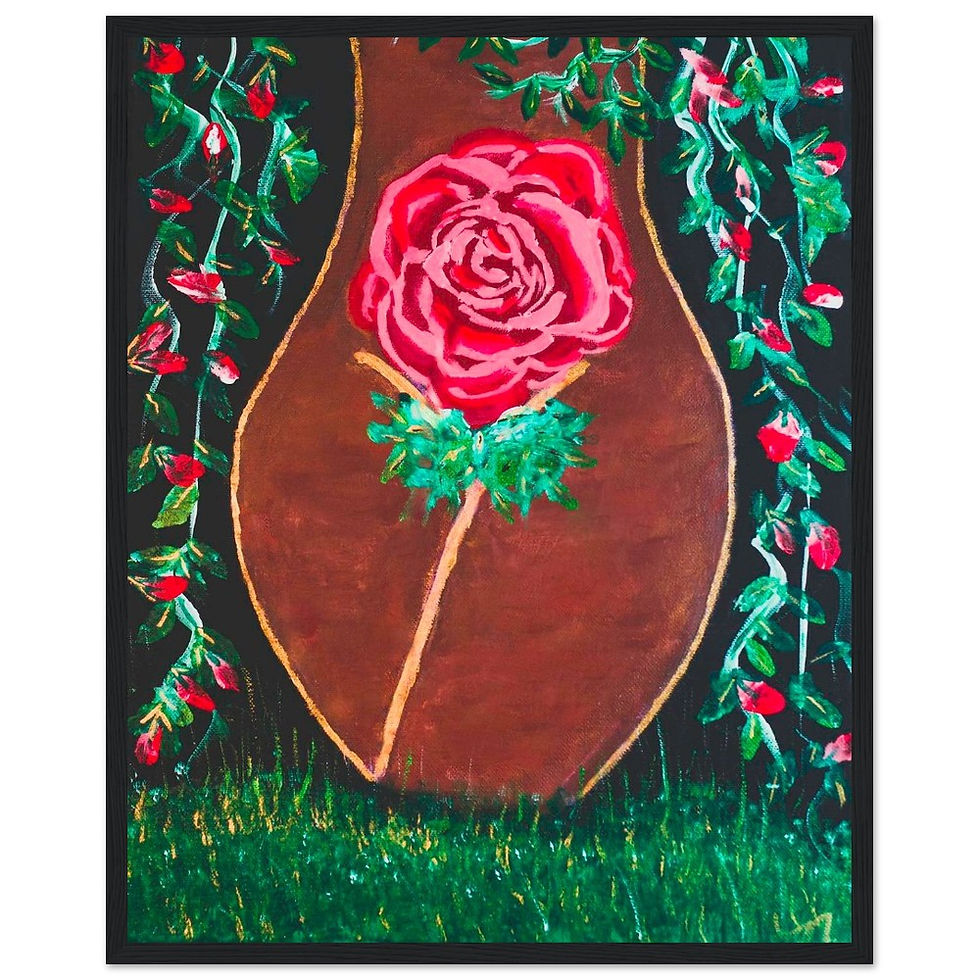 Thumbnail: "Phenomenal Woman" - Premium Matte Paper Wooden Framed Print