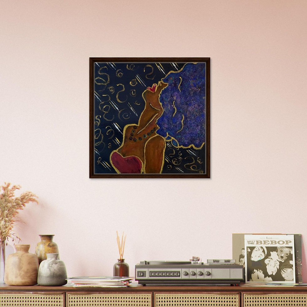 Thumbnail: "Soul Vibration"- Framed Canvas