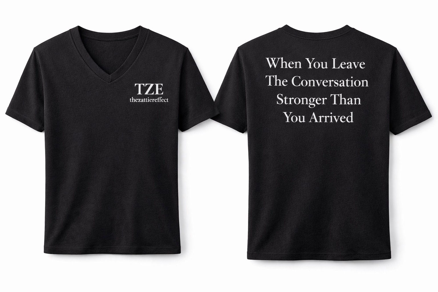TZE Signature T-Shirt — The Zattier Effect