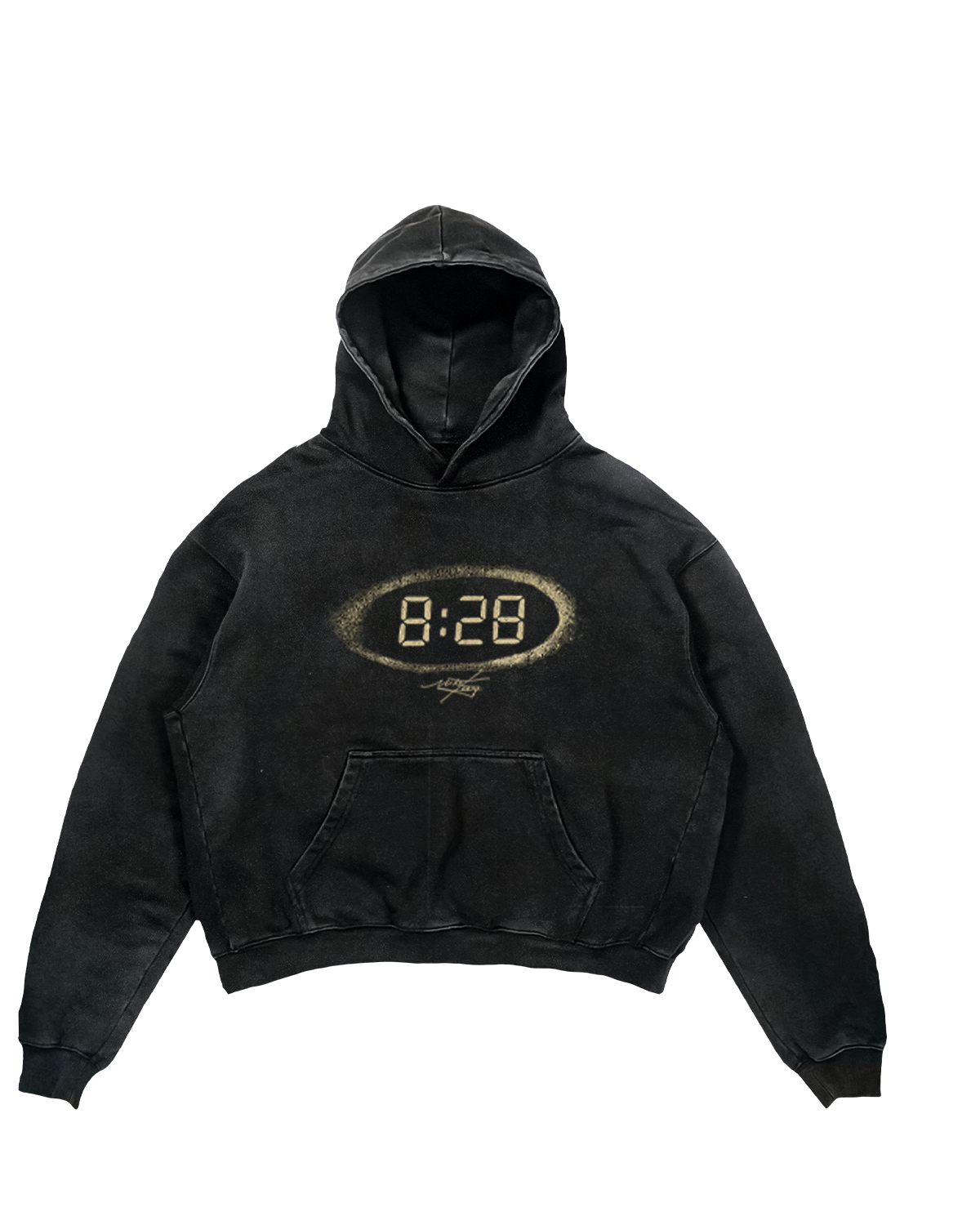 "8:28" Cropped Hoodie