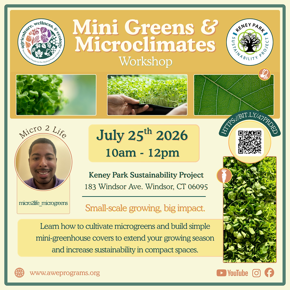 Mini Greens & Microclimates