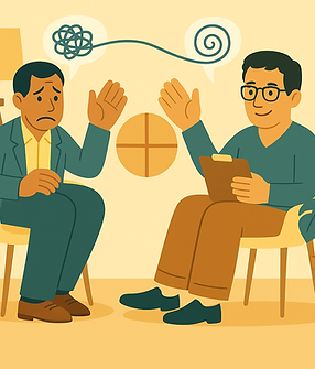 Entrepreneur en séance de coaching avec un coach