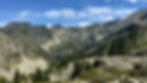 Mountain cirque in the French Pyrenees
