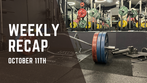 Trap bar PR, vo2 intervals and good training balance, workout log Oct 11th