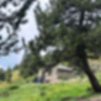 The Arago hut before the Canigou