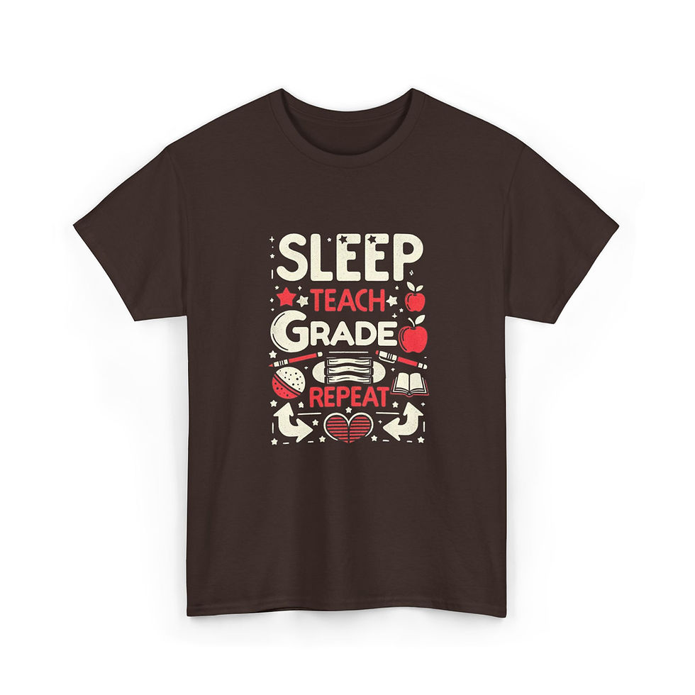 Thumbnail: Sleep Teach Grade Repeat T-Shirt