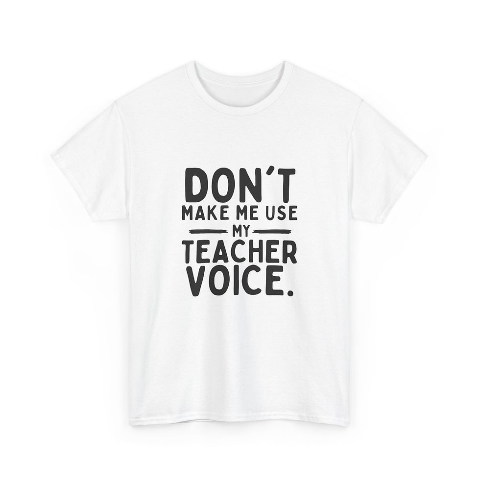 Thumbnail: Teacher Voice T-Shirt