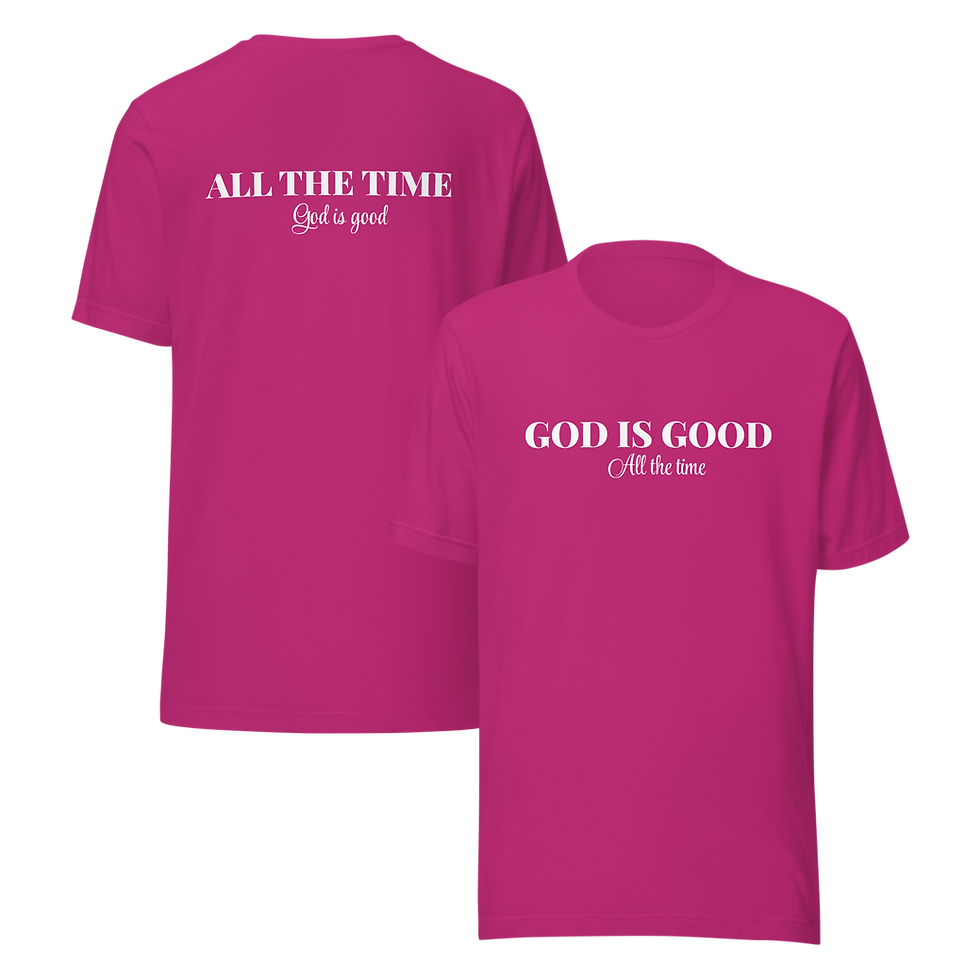 Thumbnail: God Is Good All The Time T-Shirt Berry