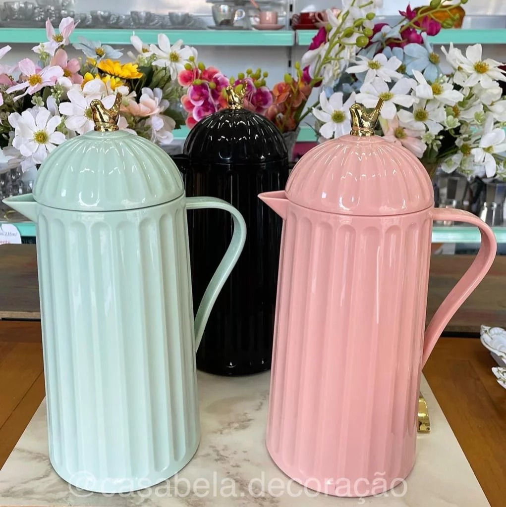 Garrafa Térmica de Plástico Bird Wolff 600ml