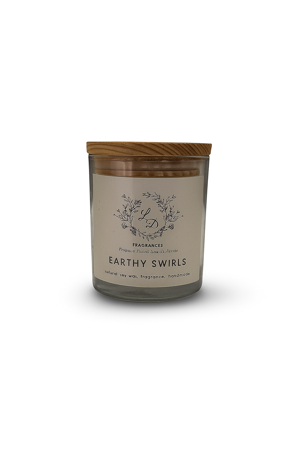 EARTHY SWIRL-PLAIN SOYA