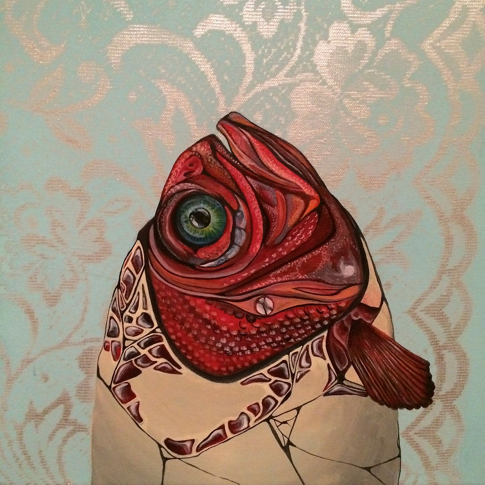 Fish In Cosmic Egg