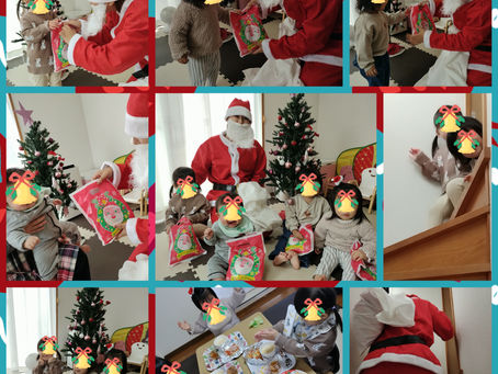 サンタさんきたよ～☆