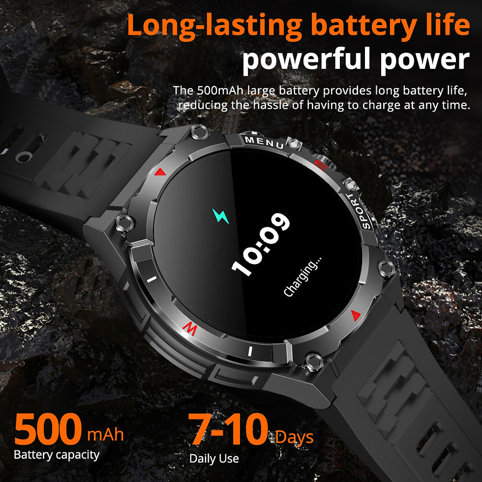 Thumbnail: 2025 COLMI V76 GPS Smartwatch 1.43" Ultra AMOLED Display Built-in Compass Altime