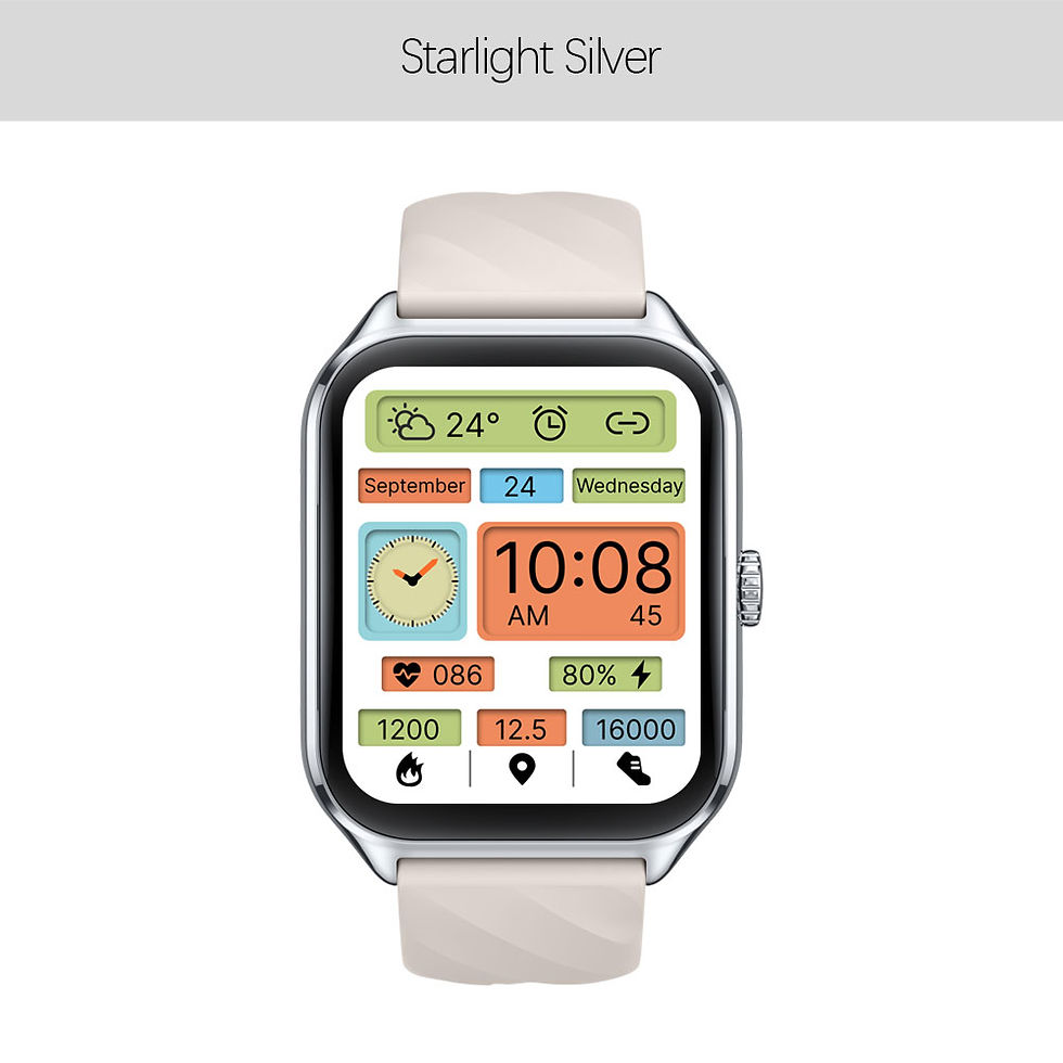 Thumbnail: New Zeblaze GTS 4 Voice Calling 1.94" HD AMOLED Screen Smart Watch 100+ Sports M