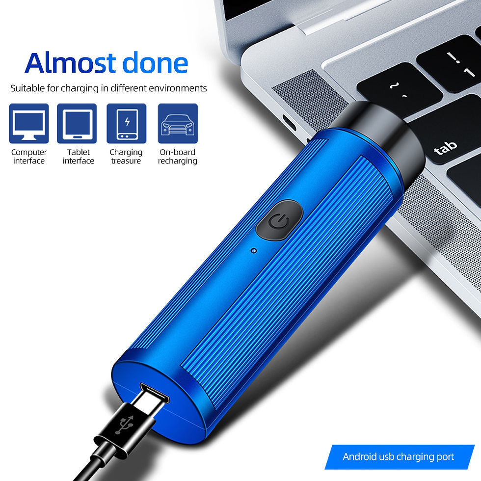 Thumbnail: Men's Mini Electric Shaver Rechargeable Razor Epilator Women's Shaving Machine