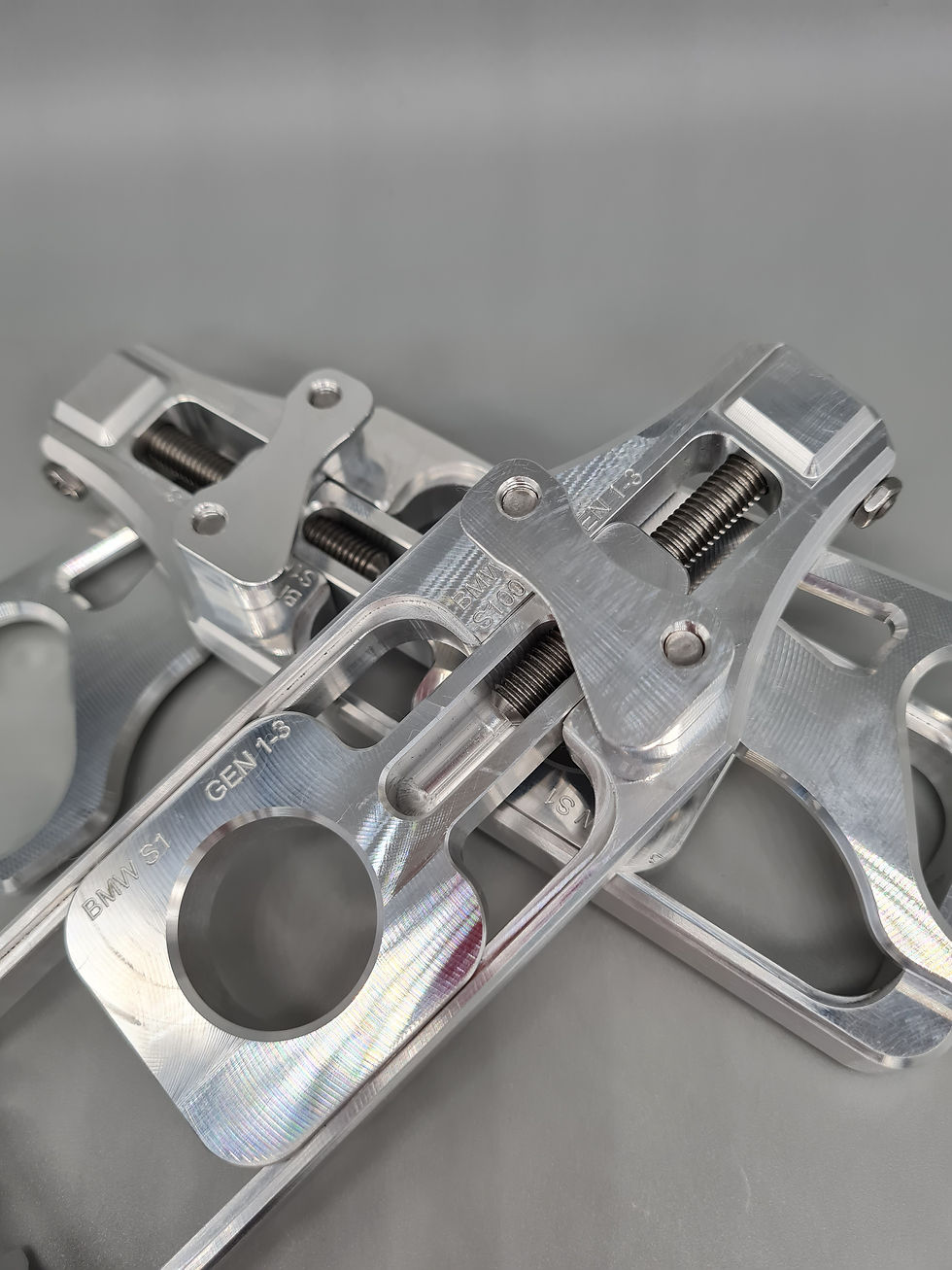 Thumbnail: BMW S1000 RR Gen 1-3 Chain adjuster lifters - plain aluminum