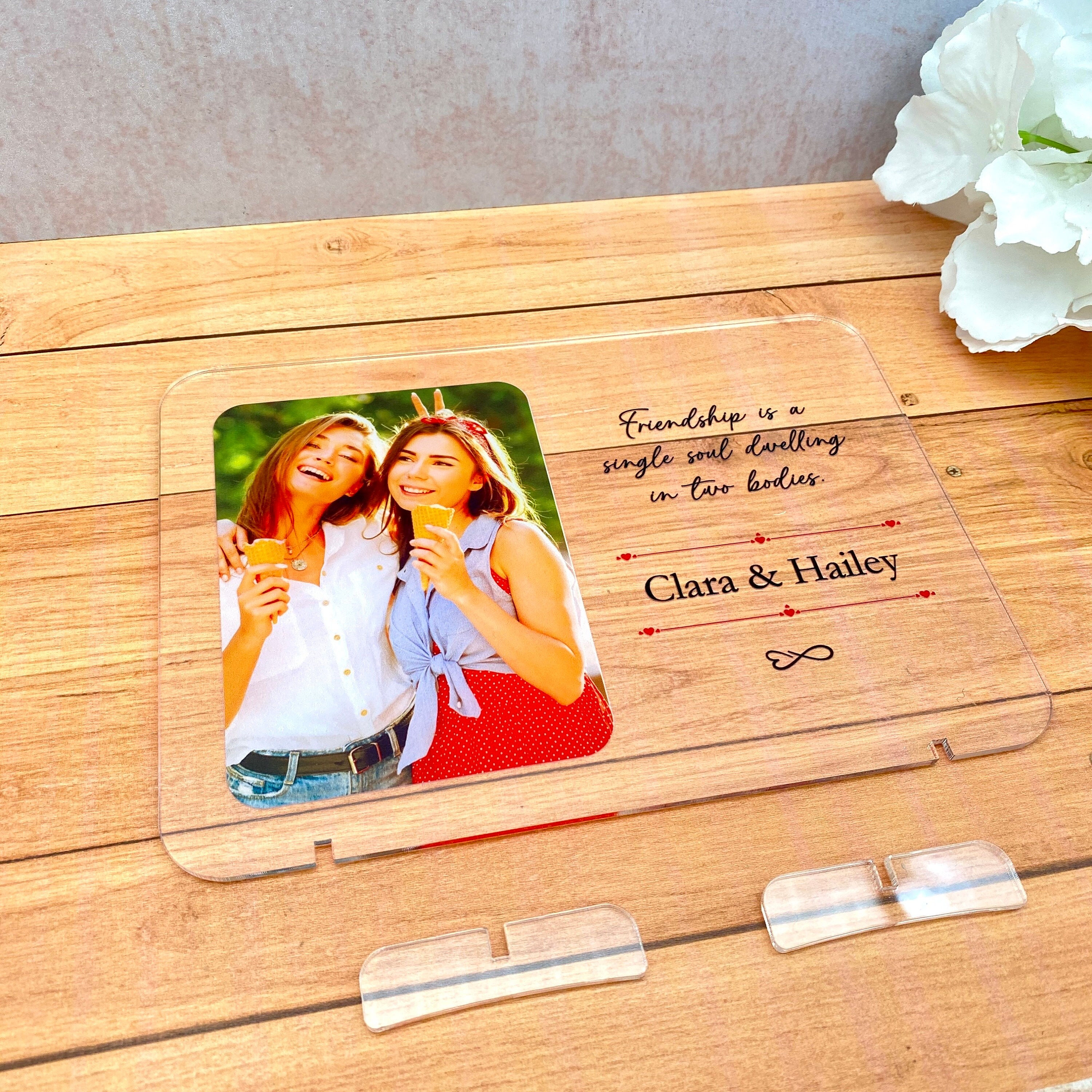 Acrylic Best Friend Gift, Personalized Gifts for Her, Birthday Gifts, Bestfrien