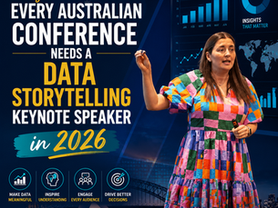 Why Every Australian Conference Needs a Data Storytelling Keynote Speaker in 2026