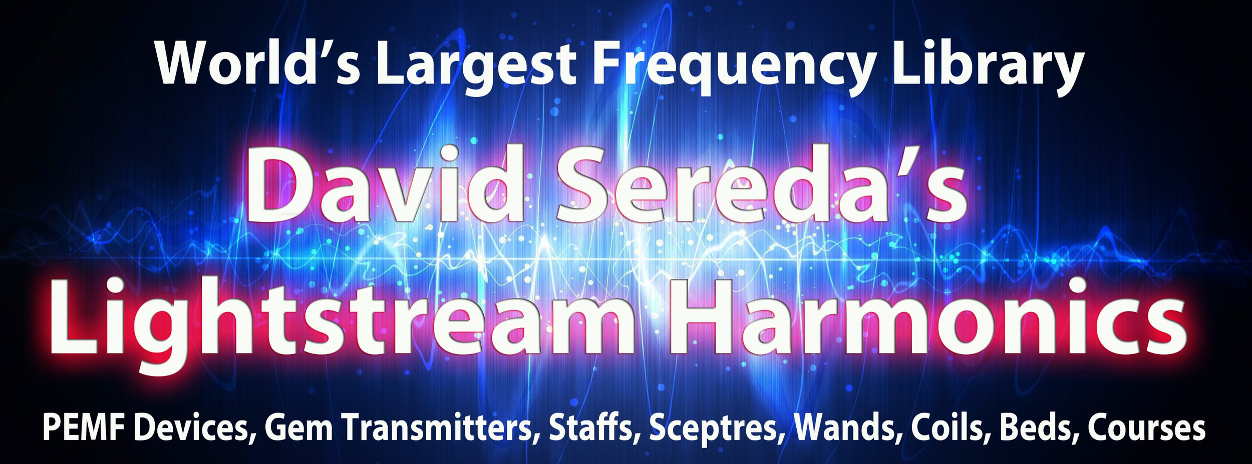 Gem Powered EMF Rife Frequency | David Sereda Lightstream Harmonics Technologies