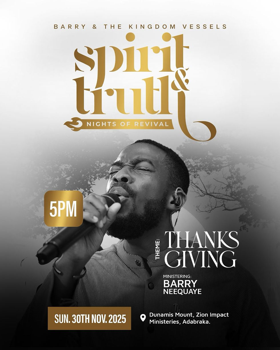 Spirit & Truth; Nights of Revival November Edition