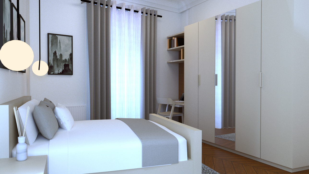 Project ALESIA interior — Studio PASE
