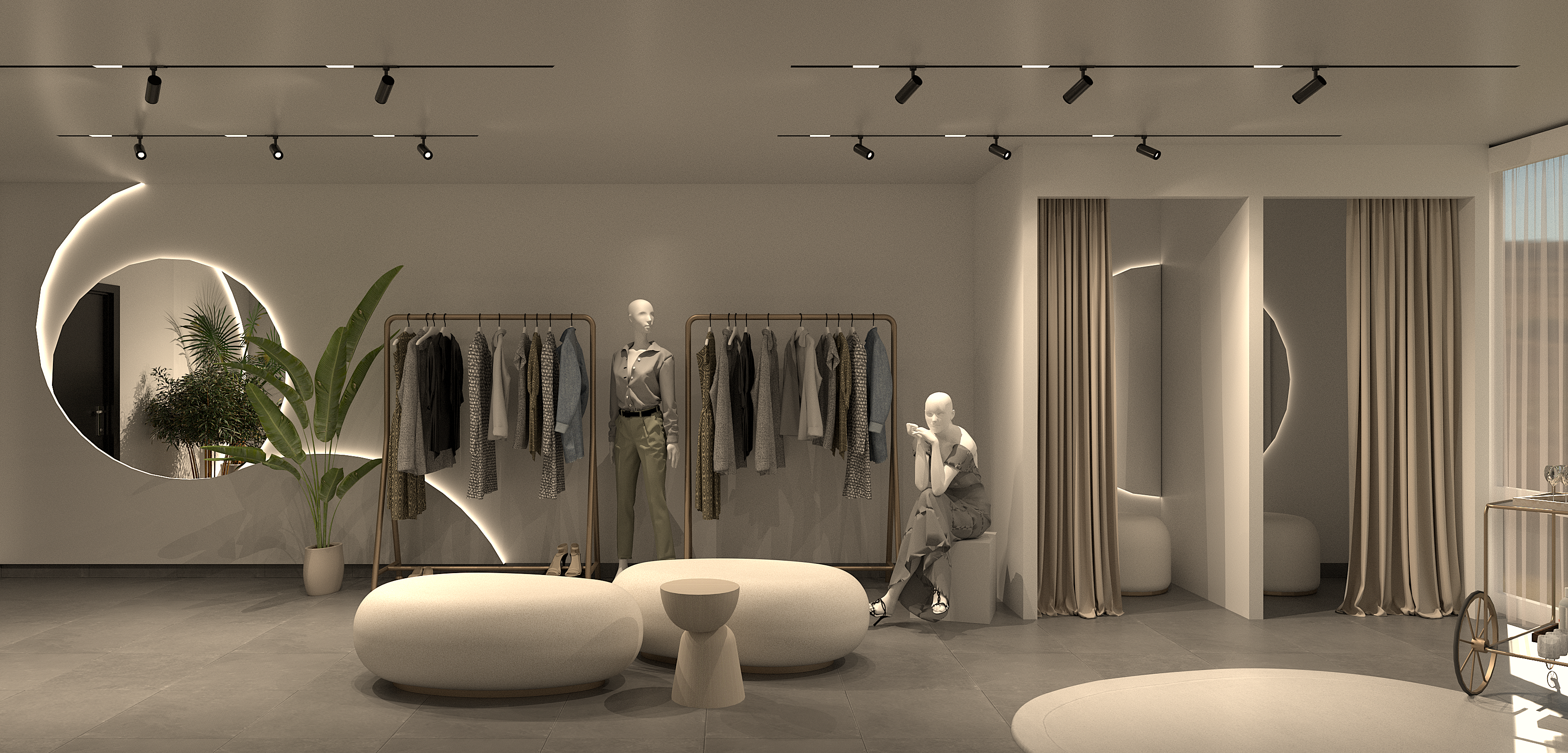 Project MOON interior — Studio PASE