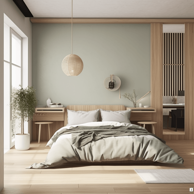 Comfortable bedroom interior design for a Dubai home