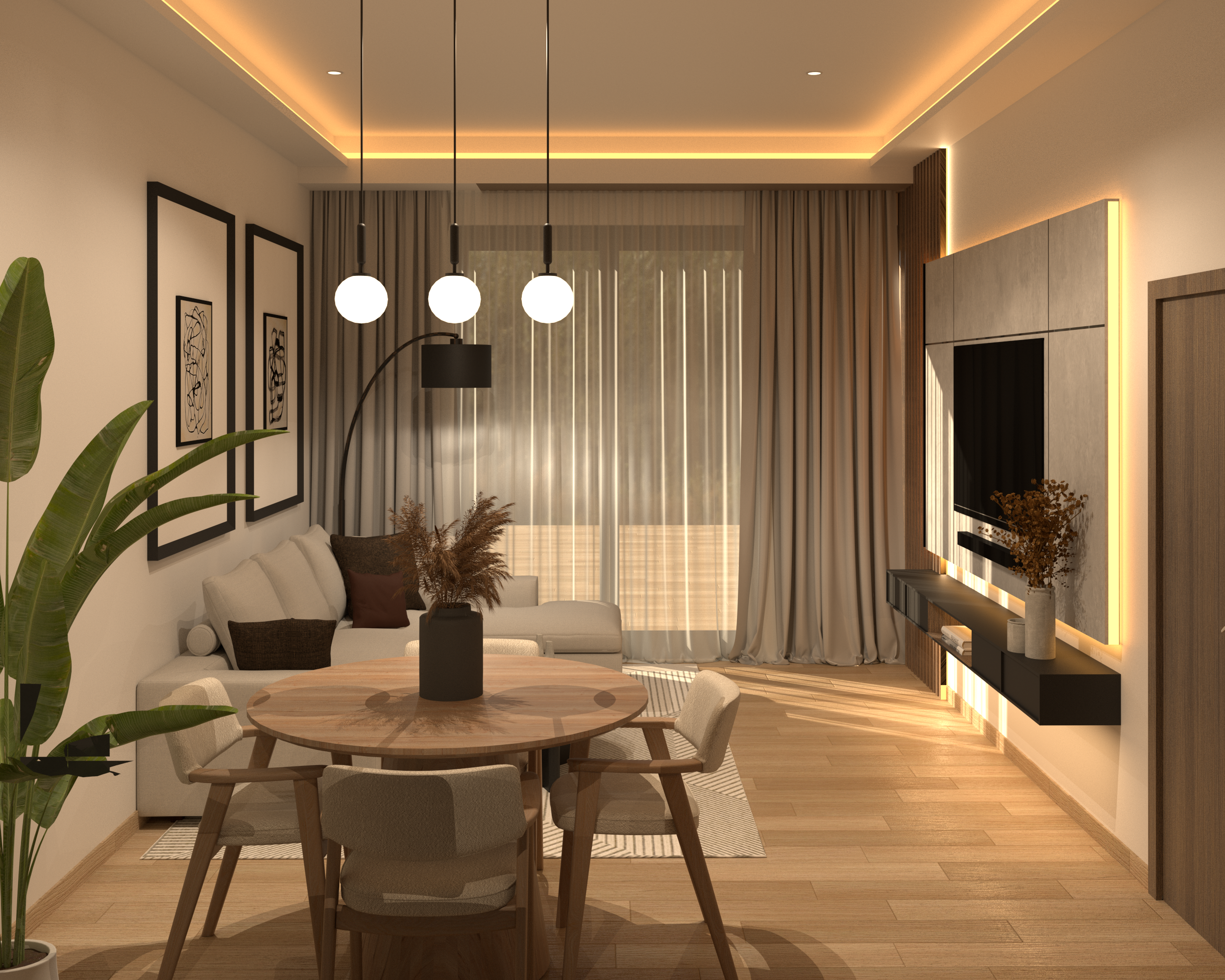 Project SOL interior — Studio PASE
