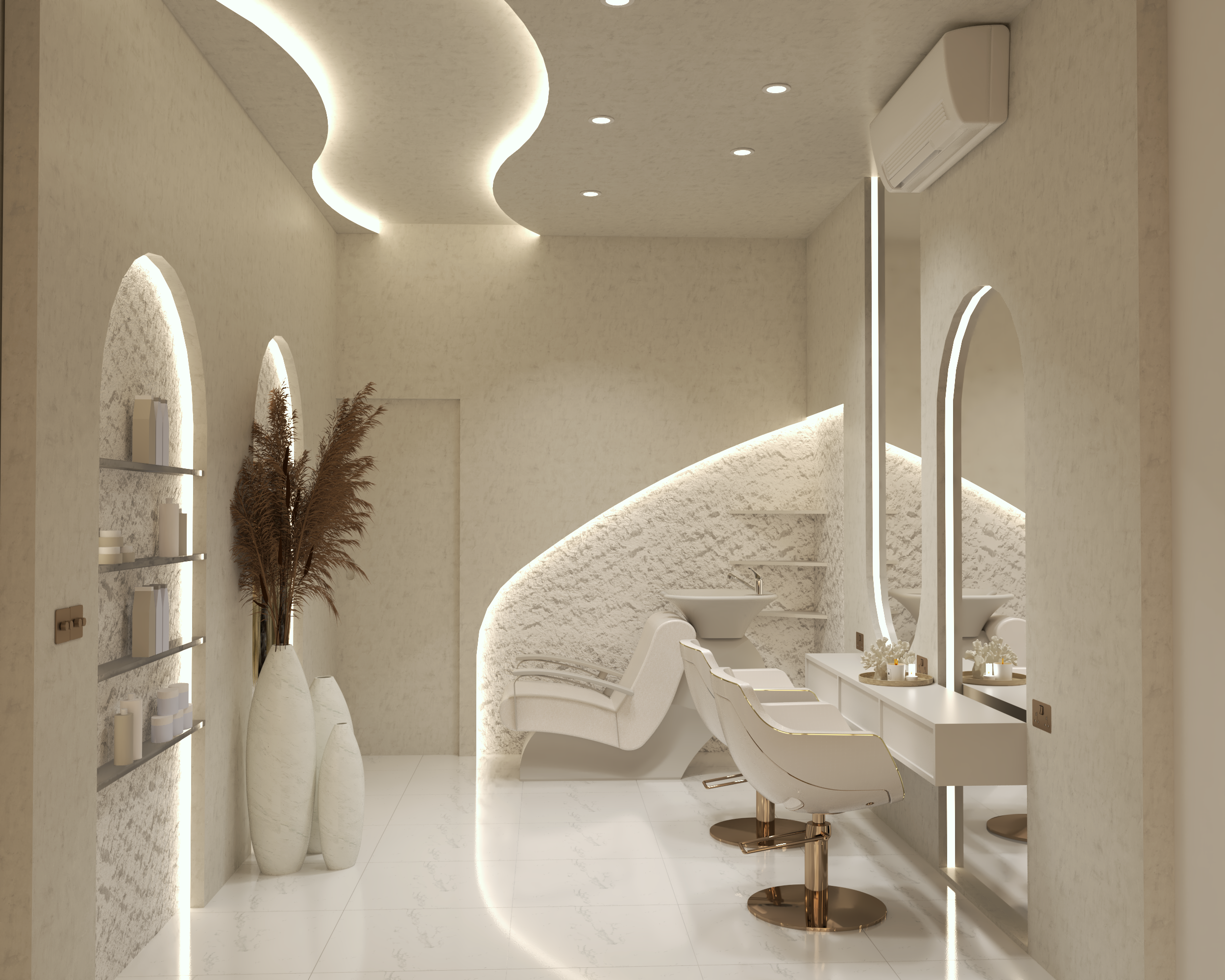 Project RESOLVE interior — Studio PASE