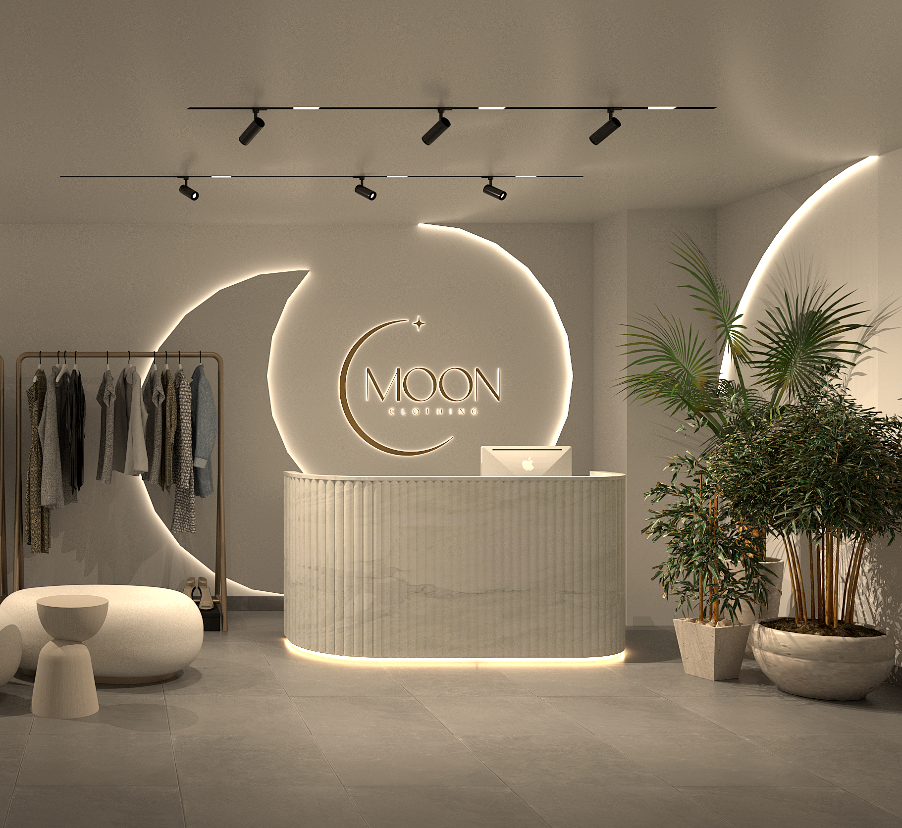 Project MOON interior — Studio PASE