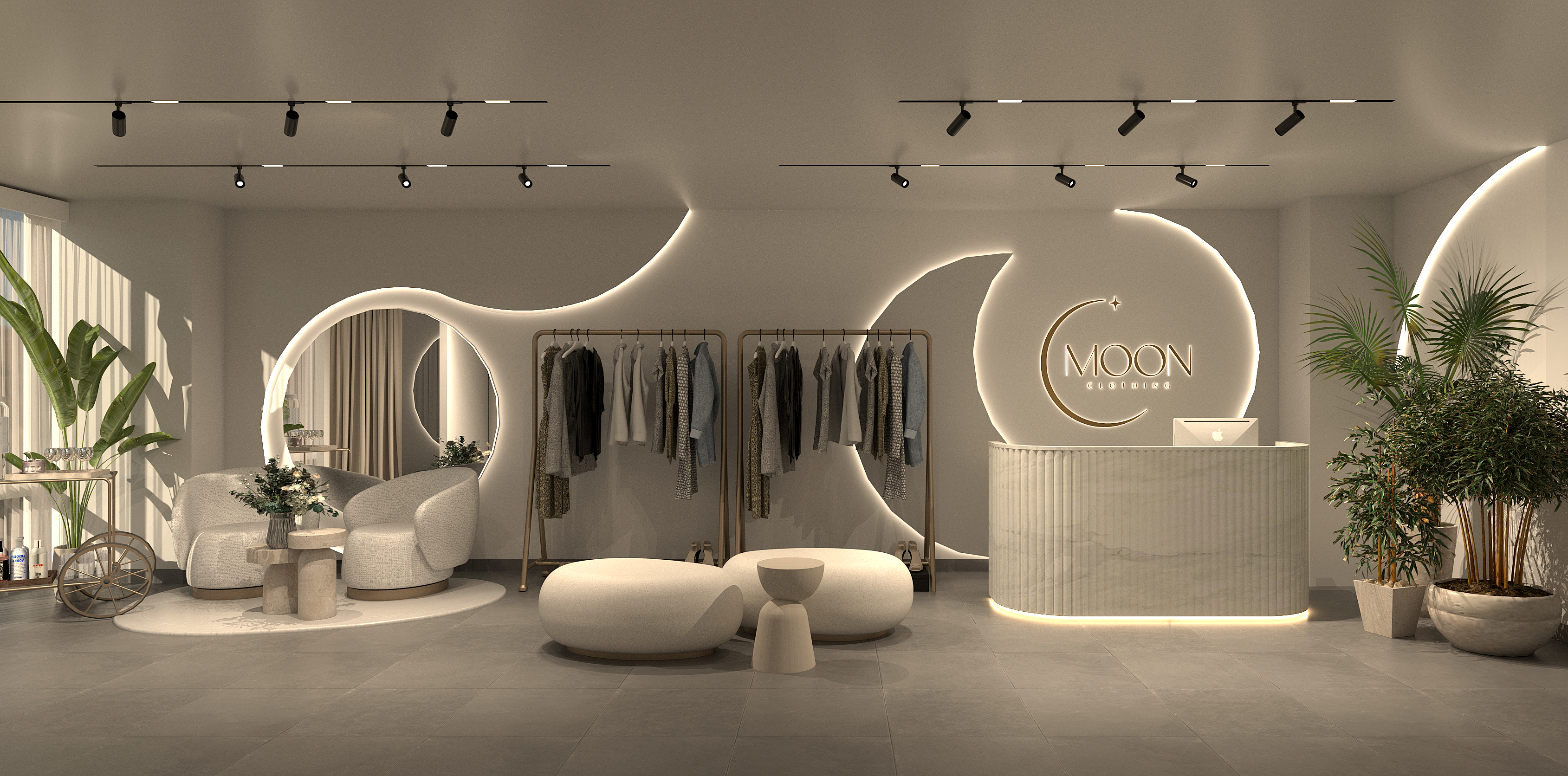 Project MOON — interior design by Studio PASE