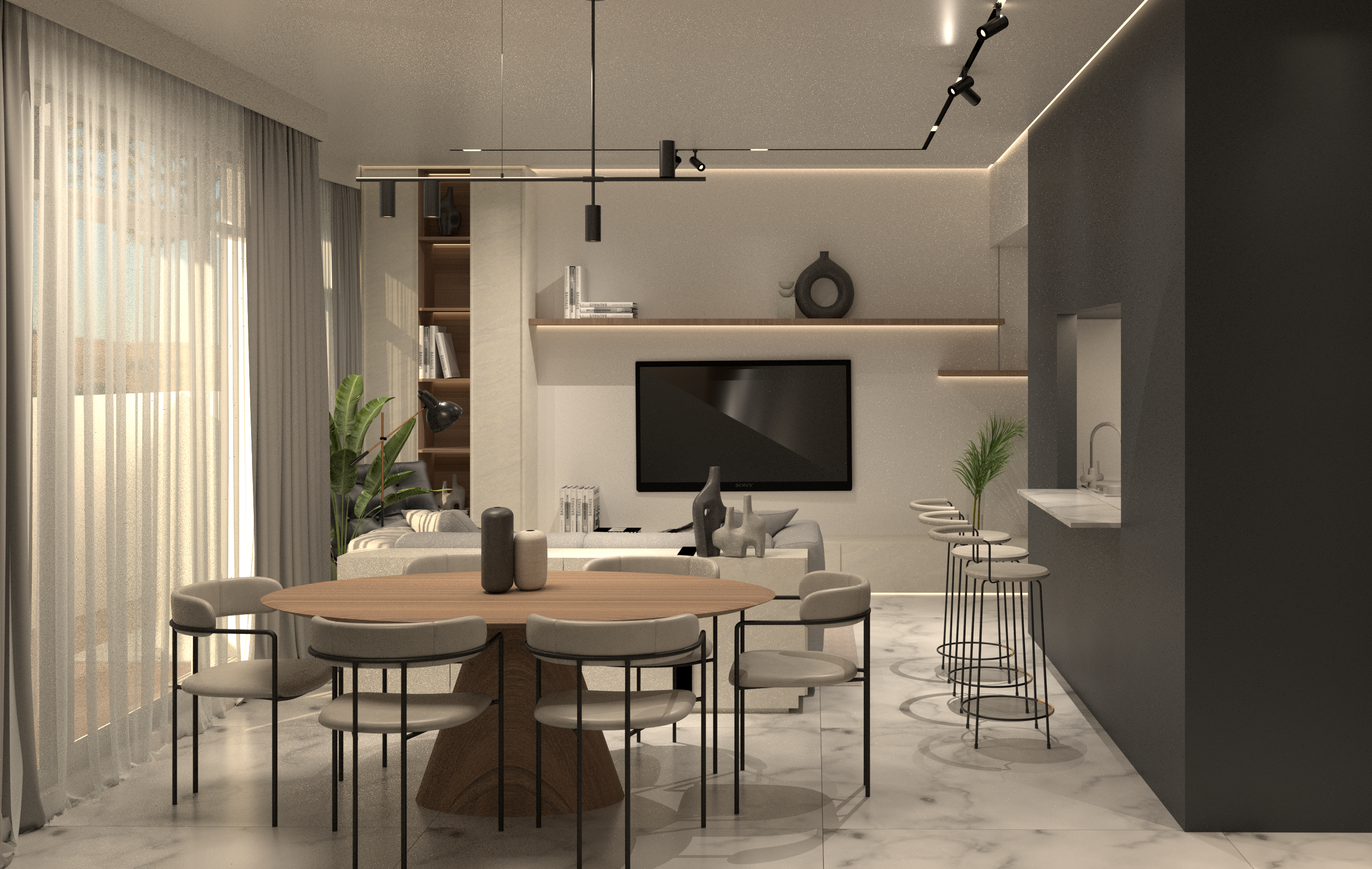 Project BURJ interior — Studio PASE
