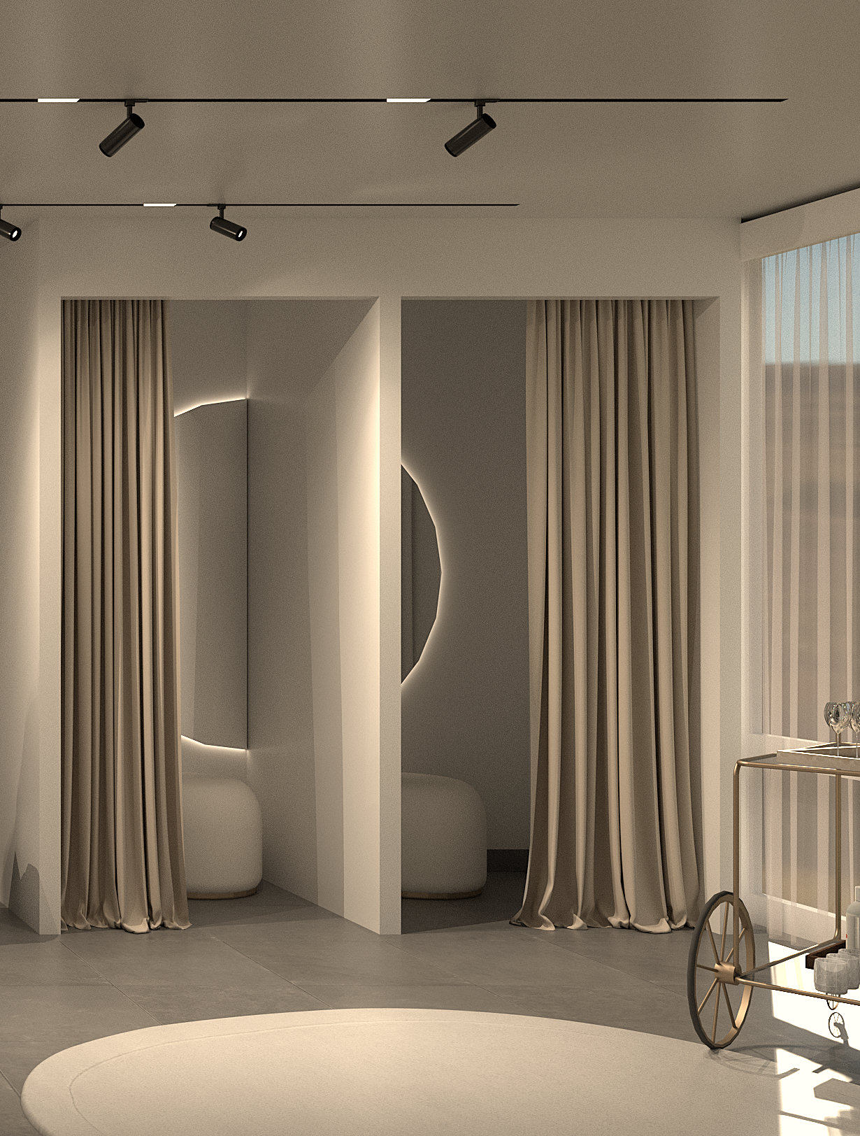 Project MOON interior — Studio PASE