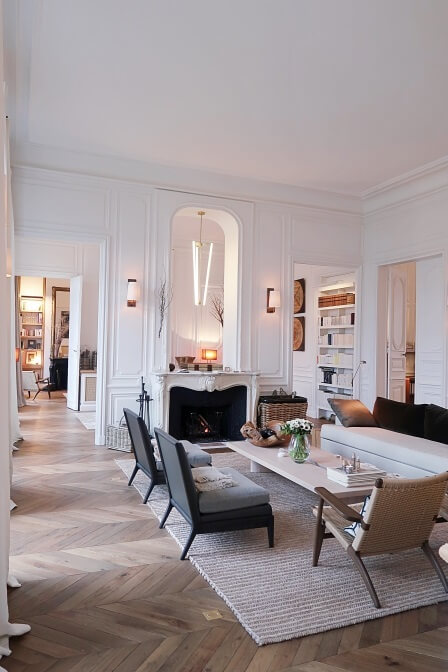 Parisian interior decoration