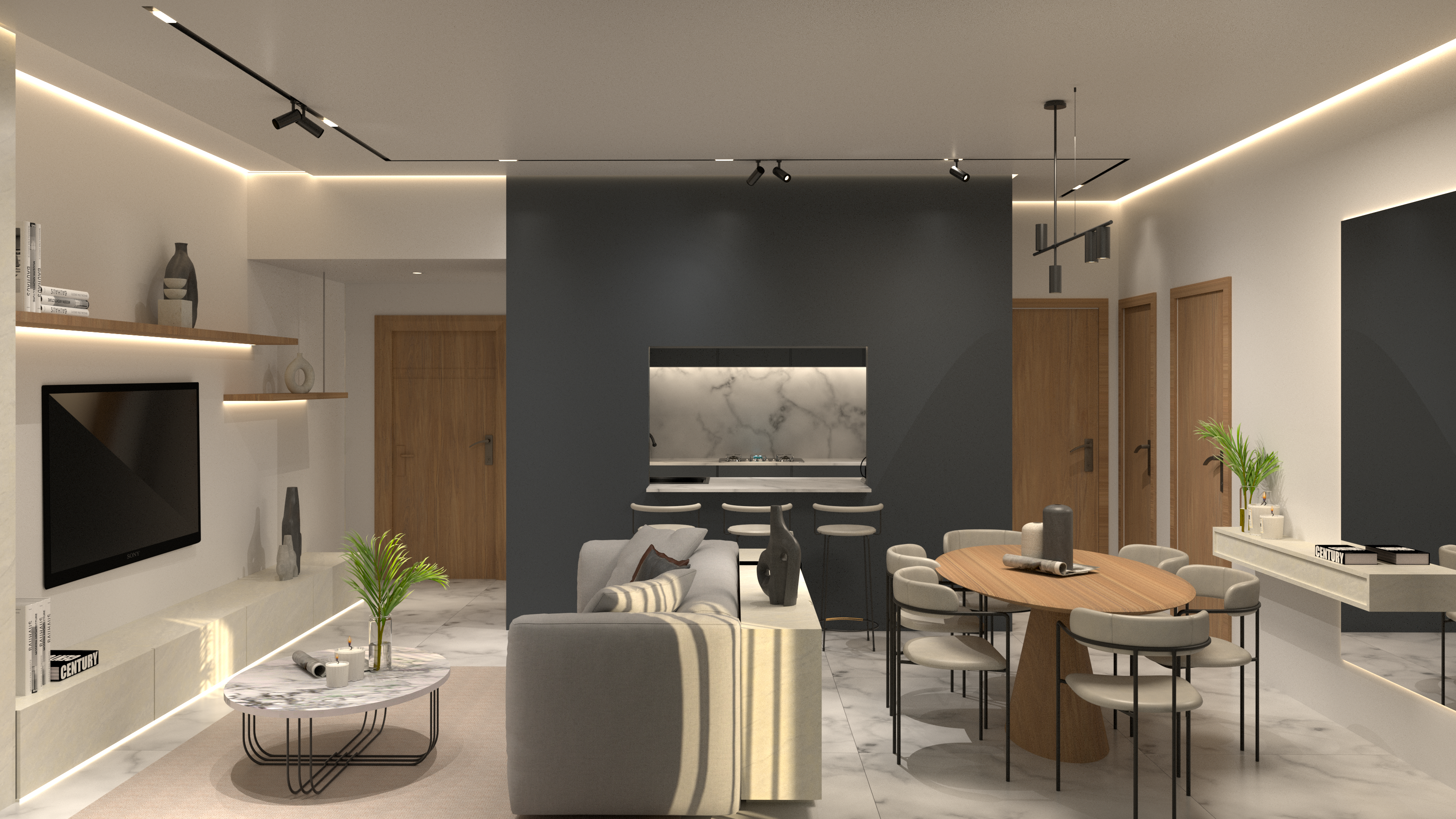 Project BURJ interior — Studio PASE
